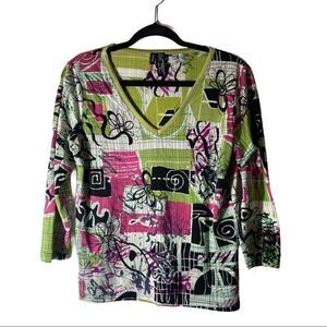 Lynn Ritchie‎ Silk Blend Top